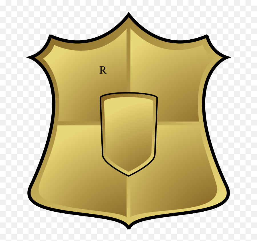 Blue Gold Shield Png Svg Clip Art For Web - Download Clip Emblem,Shield Clipart Png