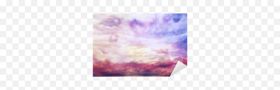 Watercolor Sky Texture Background Pink Clouds Sticker U2022 Pixers We Live To Change - Sunset Png,Pink Clouds Png