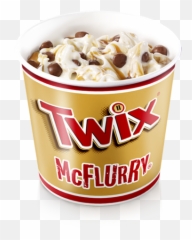 Mcflurry - Twix Snack Stand Food Twix Ice Cream Png,Twix Png