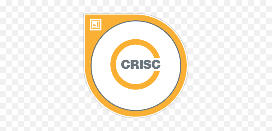 Crisc Certification Certified In Risk U0026 Information - Crisc Png,Certified Png