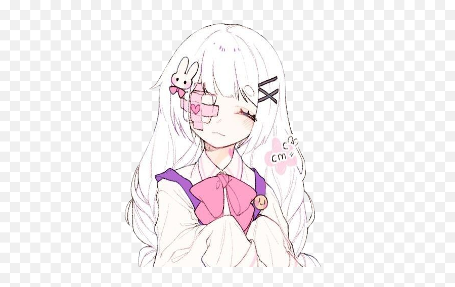 Cute Anime Animegirl Sticker By Retishiashiki - Rabbit Anime Girl Pfp Png,Cute Anime Transparent