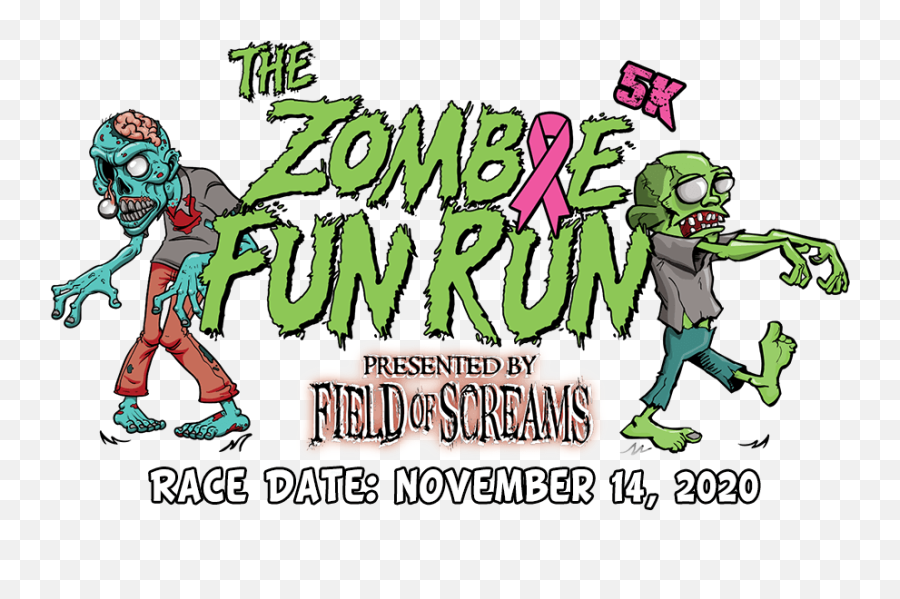 Zombie Fun Run Presented By Field Of Screams - Zombie Png,Transparent Zombie