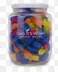 Vegan Paint Brush Gift Jar - Gummi Candy Png,Jelly Jar Png