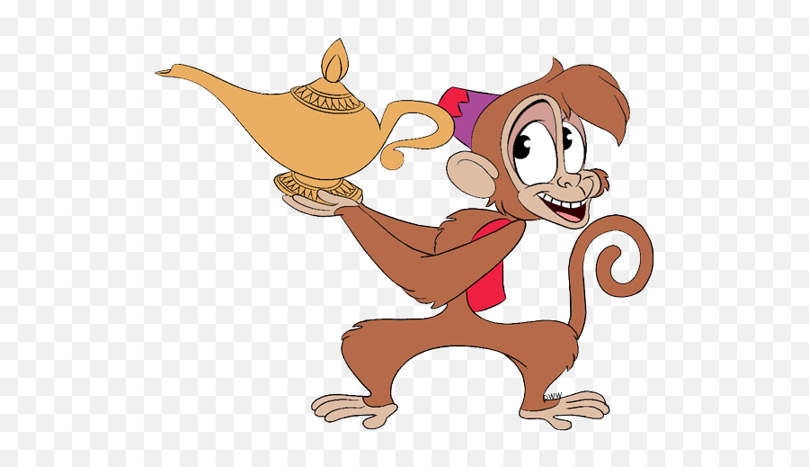 Download Hd Abu Magic Lamp - Abu Aladdin Png,Aladdin Lamp Png