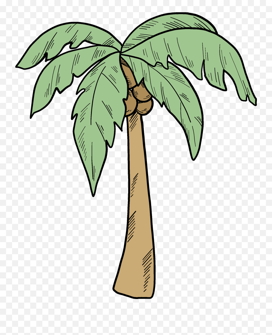 Palm Tree Clipart - Fresh Png,Palm Tree Emoji Png