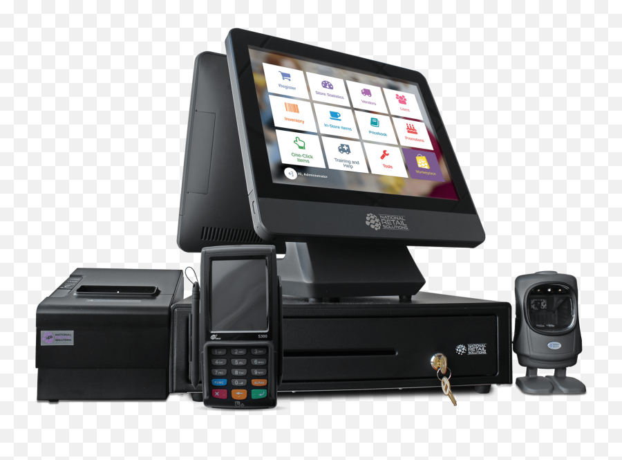 Pos System Vs - Point Of Sale System Logo Png,Cash Register Png