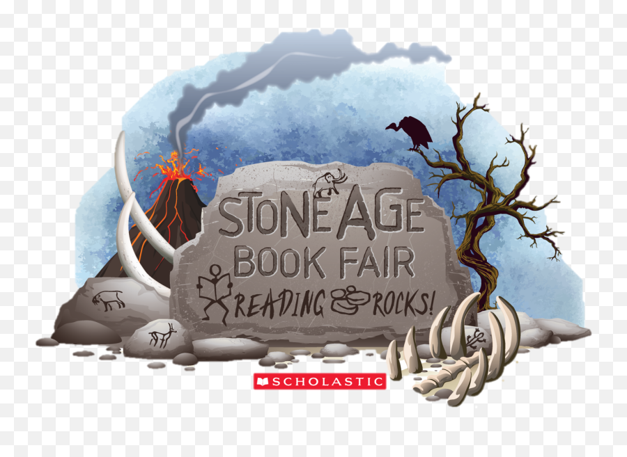 Stone Age Large Logo - Tree Png,Scholastic Logo Png