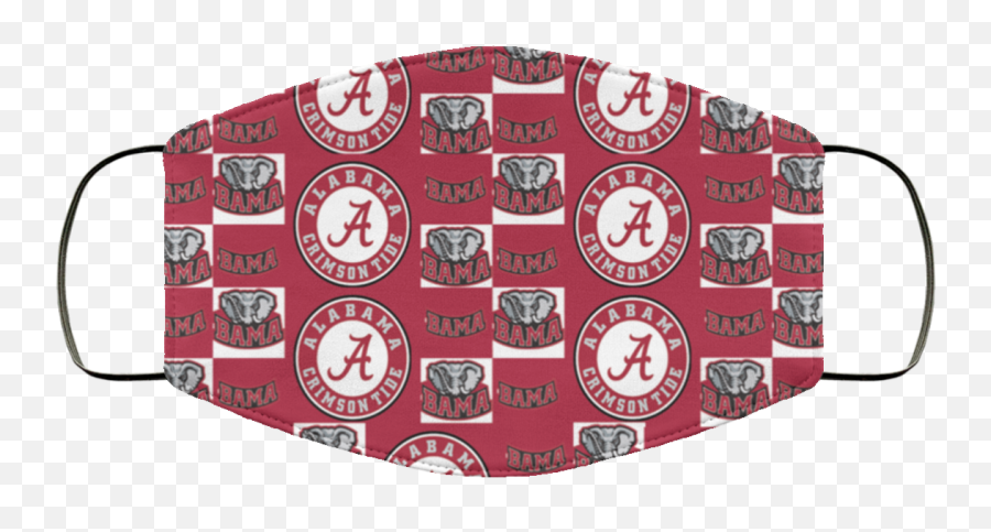 Alabama Crimson Tide Face Mask Washable - Gucci Mane Real Teeth Png,Roll Tide Png