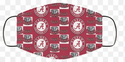 Alabama Crimson Tide Face Mask Washable - Gucci Mane Real Teeth Png,Roll Tide Png
