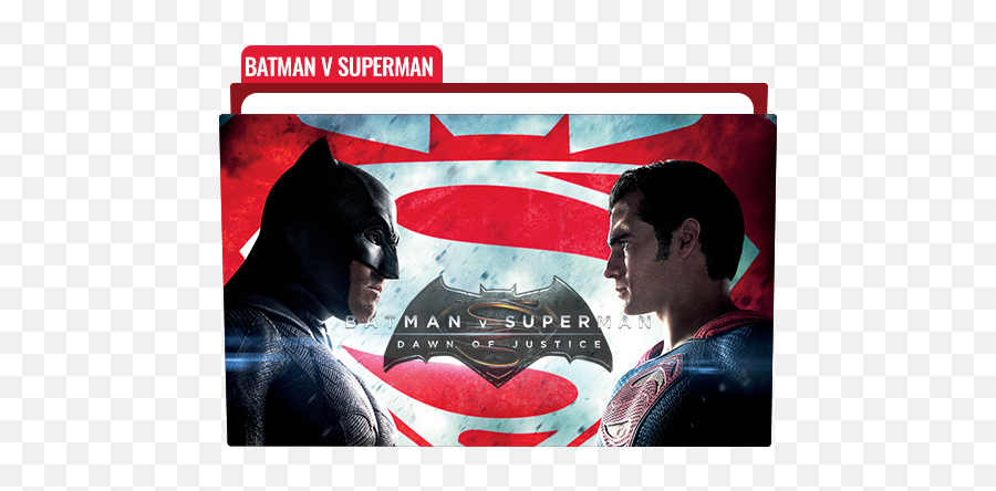 Batman V Superman Dawn Of Justice - Batman V Superman Dawn Of Justice Folder Icon Png,Batman V Superman Logo Png