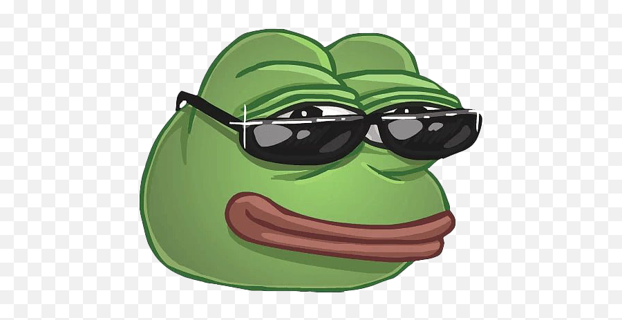 Frog Meme Transparent Images Png - Ez Twitch Emote Png,Meme Glasses Transparent