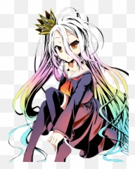 Shiro Transparency No Game Life N 887262 - Png Shiro No Game No Life Manga Png,No Game No Life Logo
