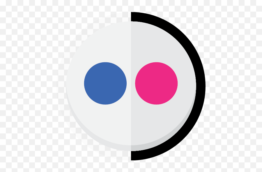 Flickr Logo Online Sharing Photography Photos Icon Png