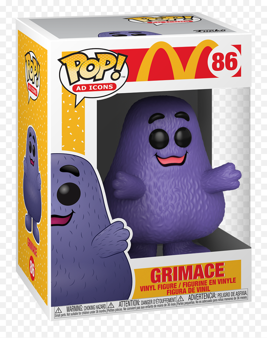 Mcdonaldu0027s Ad Icons Pop Vinyl Figure - Grimace Collector Grimace Funko Pop Png,Metal Gear Solid 5 Icon