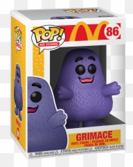 Mcdonaldu0027s Ad Icons Pop Vinyl Figure - Grimace COLLECTOR Funko Pop png