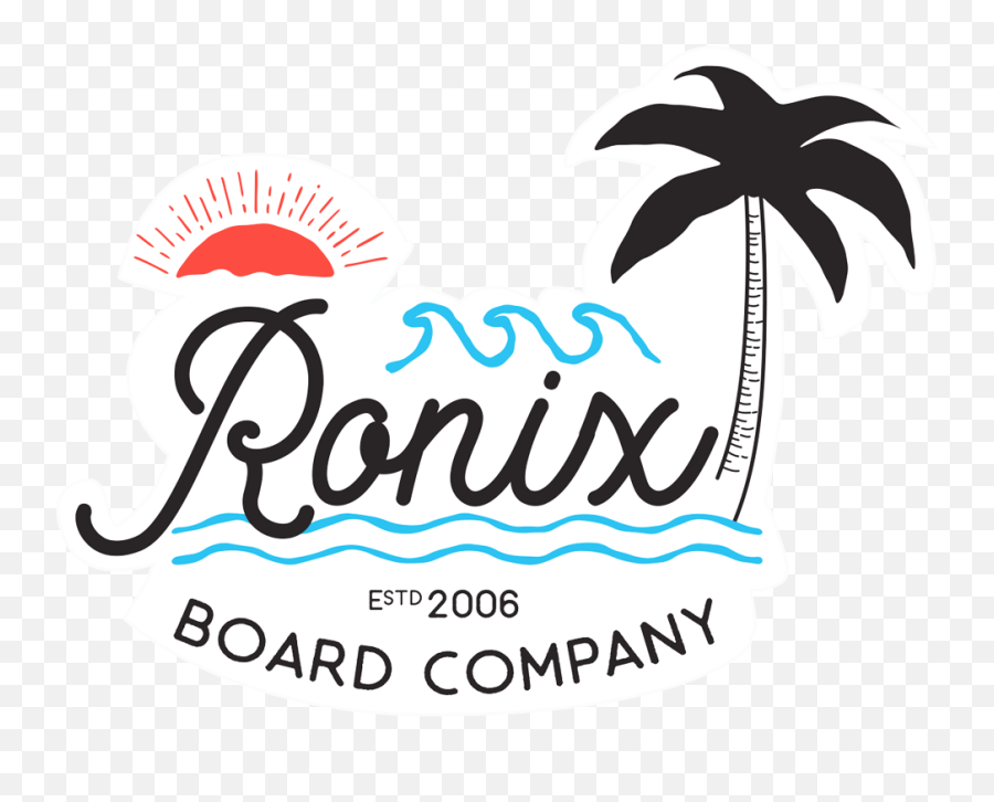 Ronix Accessories Icon Die - Cut Sticker Ronix Ronix Sticker Png,Icon Boot Fit