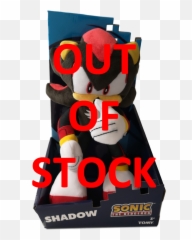 Download Hd 12 Shadow The Hedgehog Plush - Sonic The Poster Png,Sonic The Hedgehog Transparent
