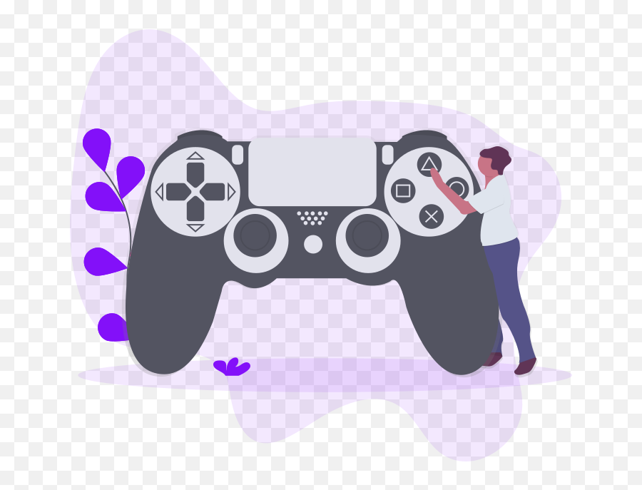 Cartoon Controller Png - Hey There Ps4 Controller Icon Problems Of Video Gaming Industry,Controller Icon Png
