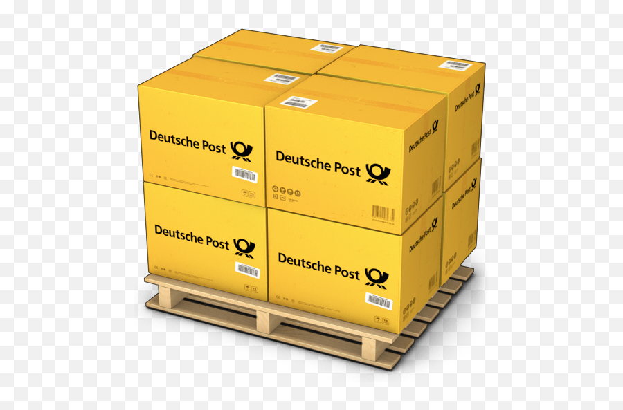 Deutche Post Products Boxes - Pallet Shipping Png,Product Box Icon