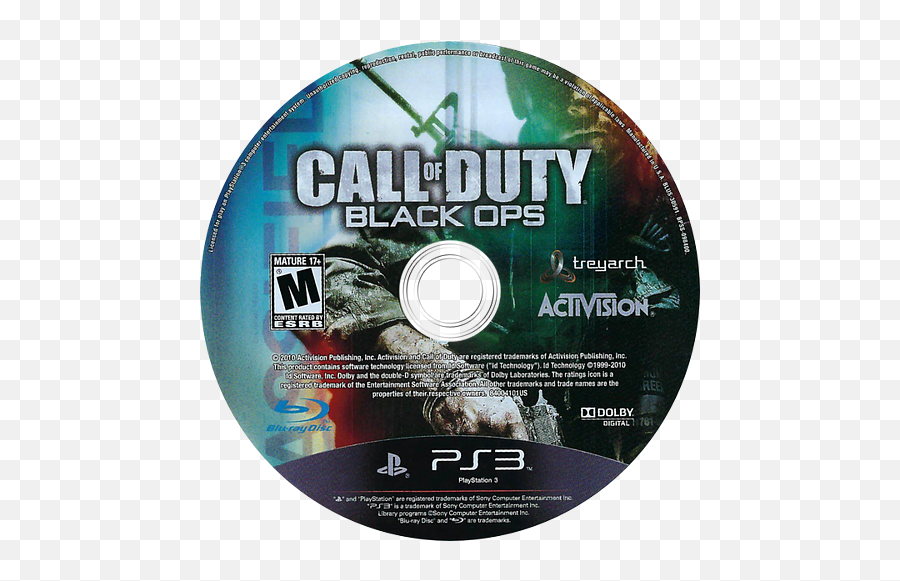 Blus30591 - Call Of Duty Black Ops Call Of Duty Black Ops Ps3 Cd Png,Ps3 Icon Png