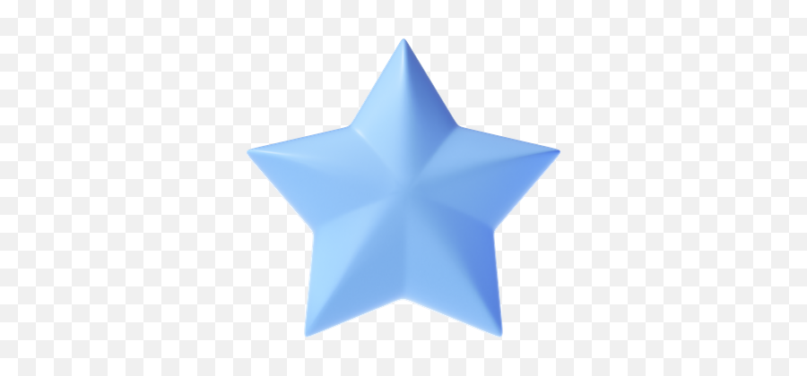 Premium Star Shape 3d Illustration Download In Png Obj Or - Vertical,Blue Star Icon