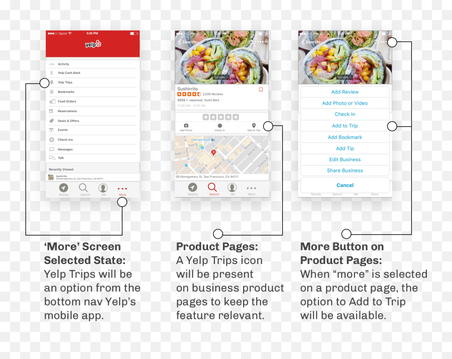 Yelp Trips - Find And Plan A Trip Itinerary Using Yelp Vertical Png,Yelp Social Media Icon