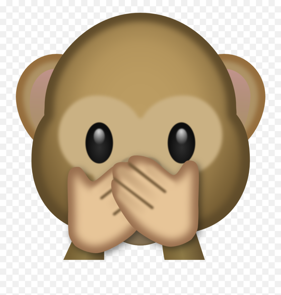 Download Wise Monkey Three Evil The Monkeys Emoji Clipart - Speak No Evil Monkey Png,Monkey Png