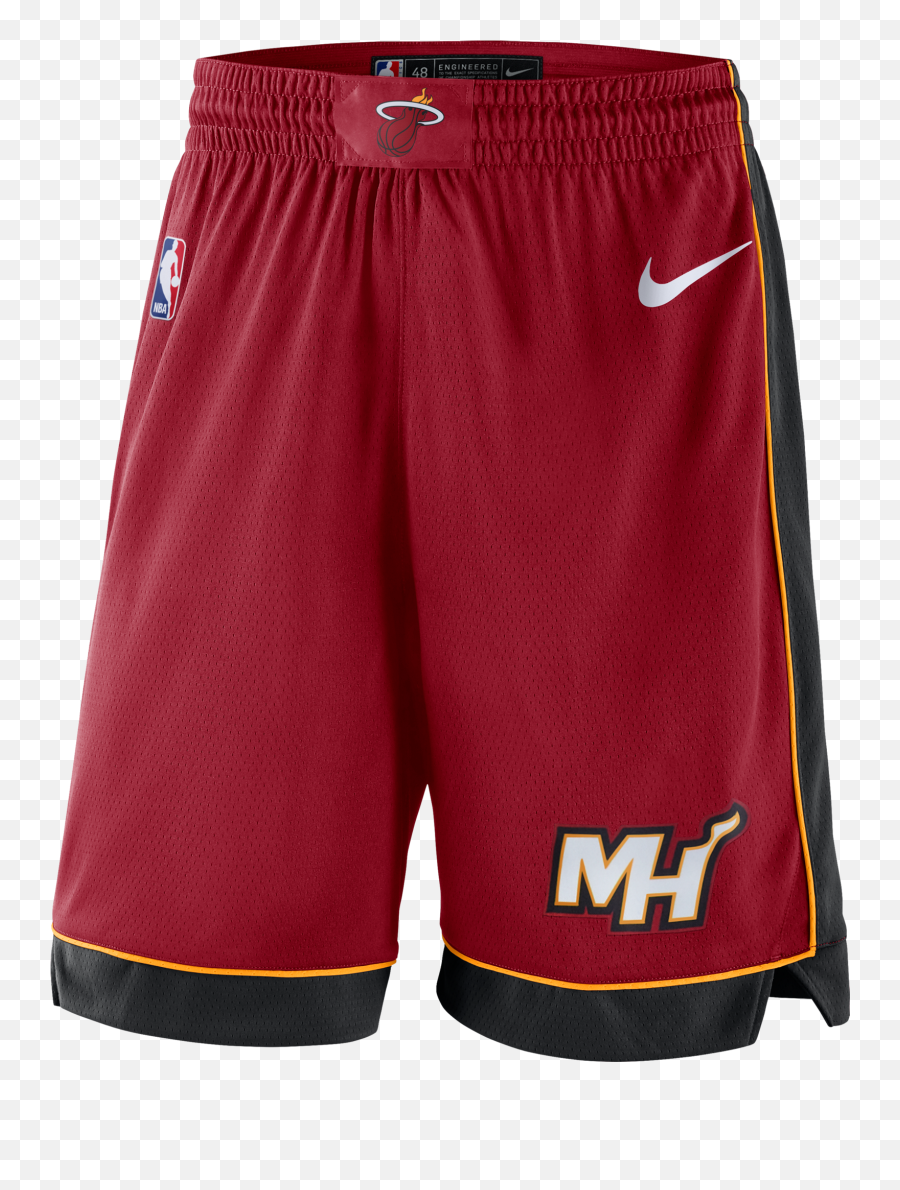 Nike Miami Heat Youth Swingman Shorts - Heat Red Shorts Png,The Icon Miami