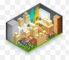 Size Guide - Affordable Family Storage Bicycle png