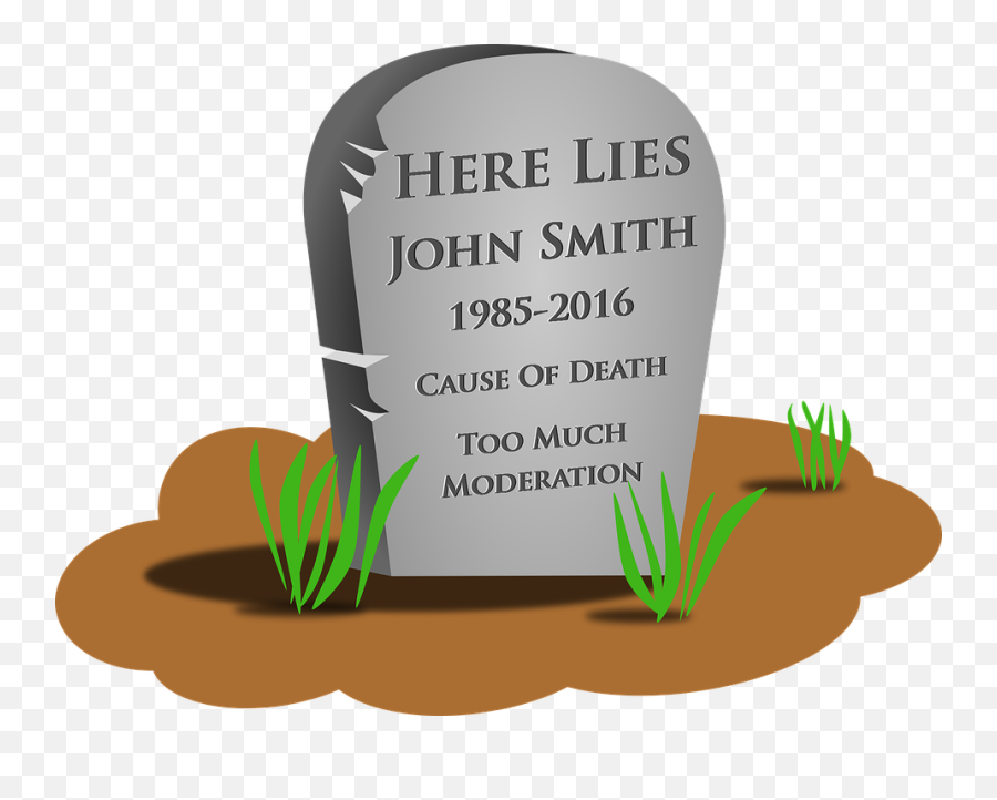 Download Free Png Cause Of Death - Grave Stone Cause Of Death,You Died Png