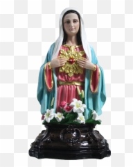 Marian Statues St Pauls - Religious Veil png