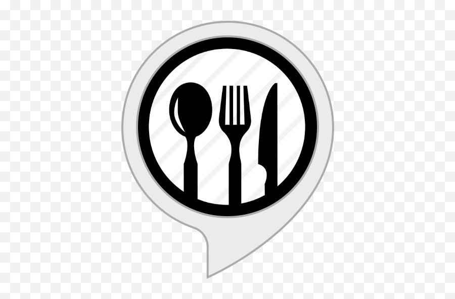Amazoncom Restaurant Roulette Alexa Skills - Spoon Fork Knife Logo Png,Silverware Icon Png