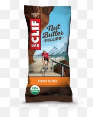 Clif Nut Butter Filled Energy Bar Peanut - Peanut Butter Clif Bar Png,Peanut Transparent