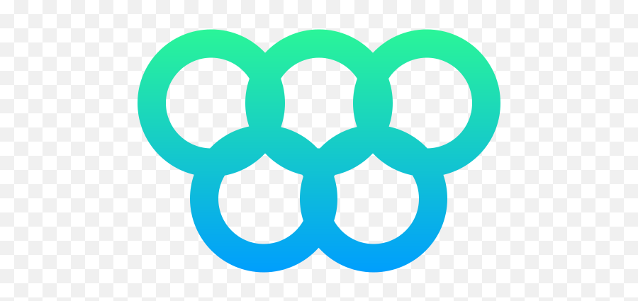 Olympic Rings - Free Sports And Competition Icons Red Olympic Rings Png,Olympic Icon