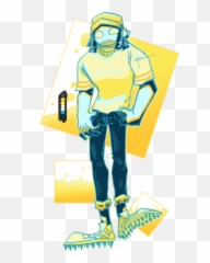 Stuff - Fanart Gorillaz Noodle Phase 1 Full Size PNG 2d The