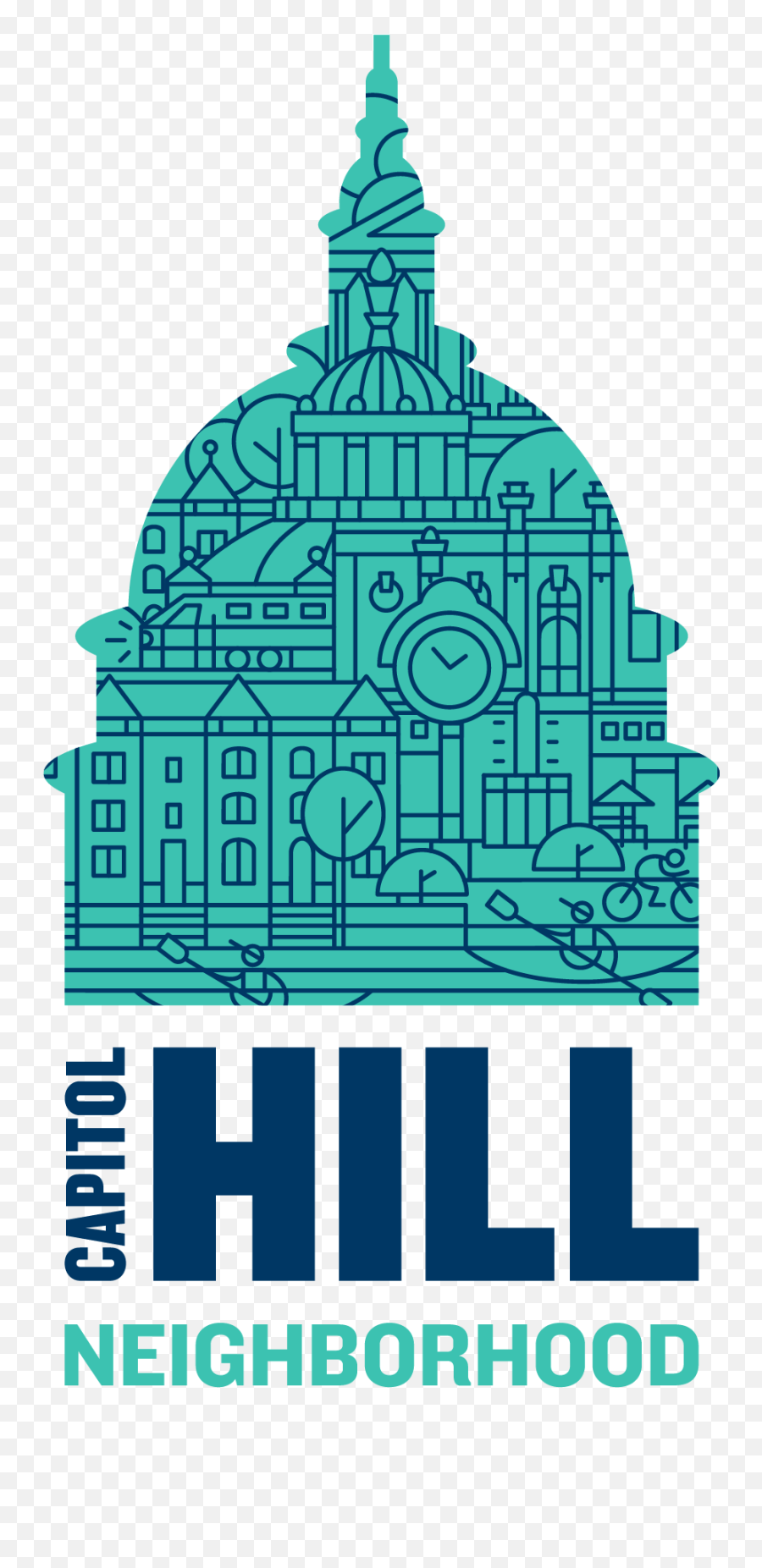 Capitol Hill Neighborhood Trajectory Brands Inc Png Icon