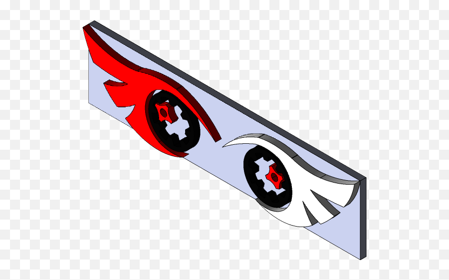 Rwby Symbols 3d Cad Model Library Grabcad Png Blake Icon