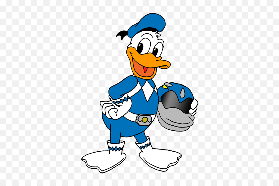 Donald Duck As A Power Ranger - Desicommentscom Mickey Mouse Power Rangers Png,Power Ranger Png