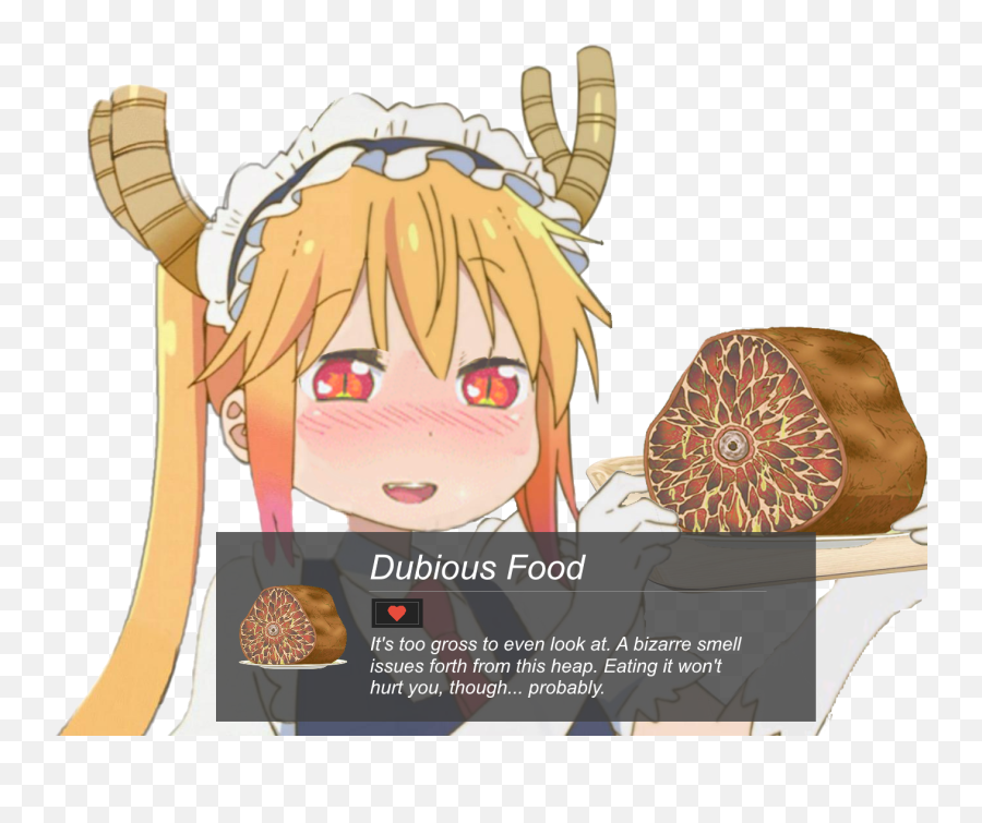 Format Made By Usoulofdarkness1 Tail Meat Png File In - Kobayashi San Tail Meat,Meat Png