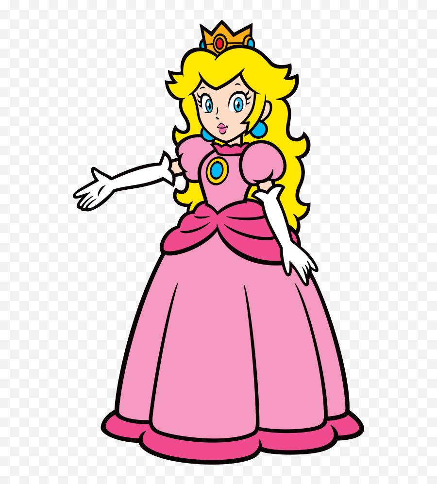 Super Mario Wiki The - Transparent Princess Peach 2d Png,Princess Peach Transparent