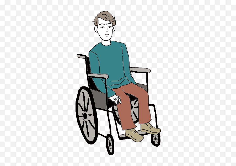 Download Wheelchair Dream Meaning - Person On A Wheelchair Wheelchair Png,Wheelchair Png