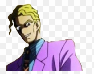 Yoshikage Kira Quality Png Image - Low Quality Jojo Memes,Yoshikage Kira Png