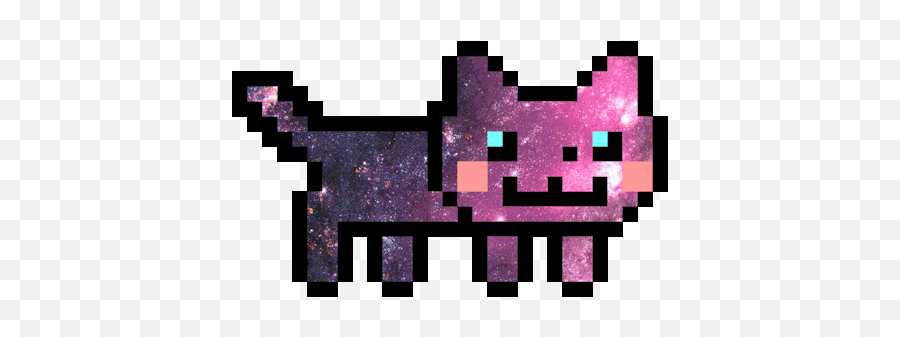 Nyan Cat Transparent Gif 11 - Pixel Art Nyan Cat Png,Nyan Cat Transparent