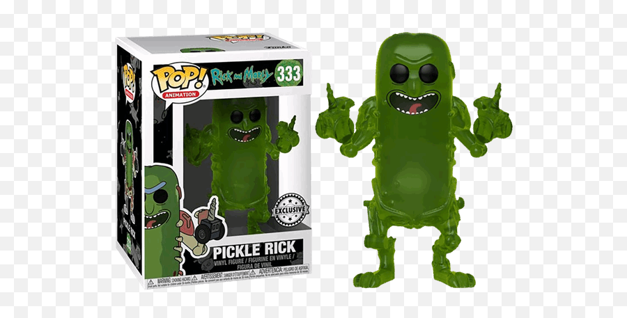 Rick And Morty - Funko Pop Pickle Rick Png,Rick And Morty Transparent