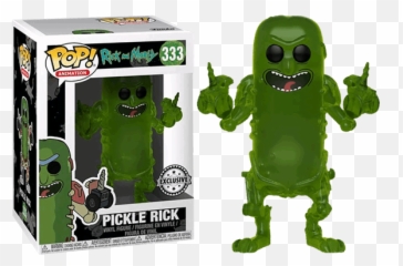 Rick And Morty - Funko Pop Pickle png