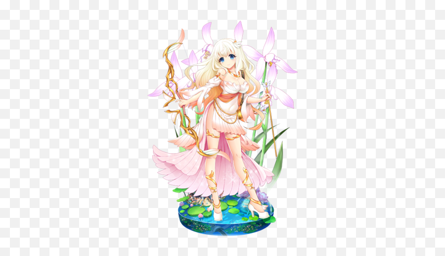 Asian Pogonia Flower Knight Girl Wikia Fandom - Flower Knight Girl Asian Pogonia Png,Asian Girl Png