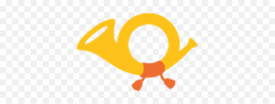 Yellow Post Horn Clipart Transparent Png - Stickpng Horn Emoji,Horns Png
