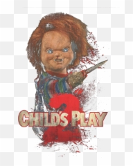 Childu0027s Play 2 Heres Chucky Womenu0027s T - Shirt Play 3 Custom Poster Png,Chucky Png