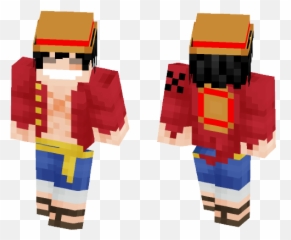 Download Monkey D Luffy One Piece Minecraft Skin For Free - Monkey Luffy Png,Monkey D Luffy Png