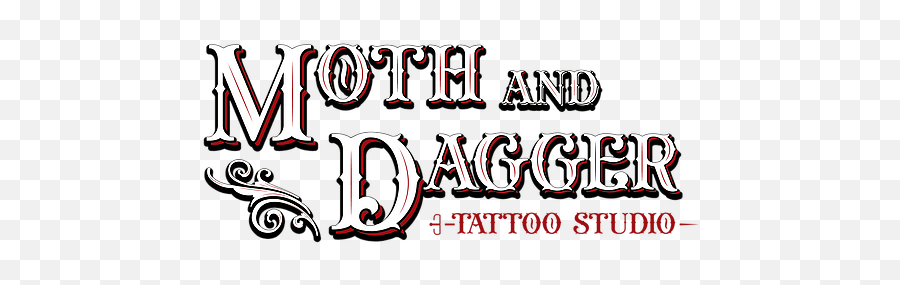 San Francisco Tattoo Moth U0026 Dagger United States - Calligraphy Png,Tattoo Sleeve Png